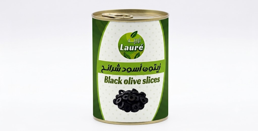 Oxidized sliced ​​black olives 400g